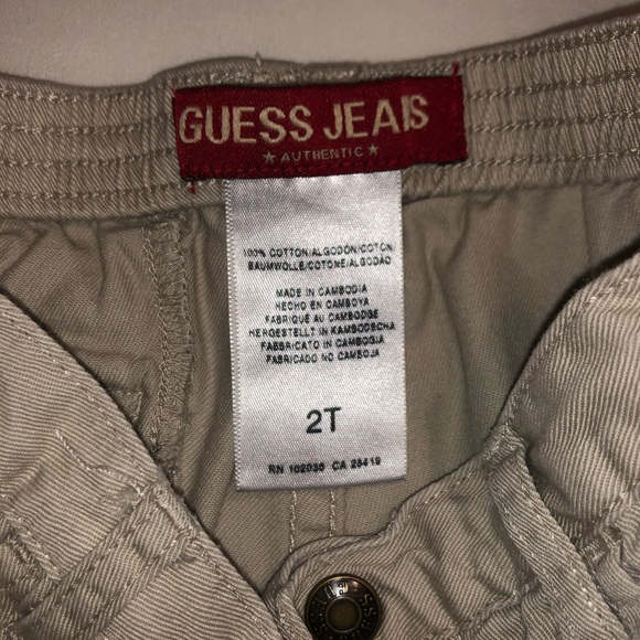 Guess Cargo Pants Girls 2T - Picture 3 of 3